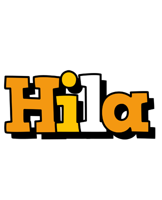 Hila cartoon logo