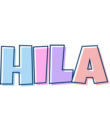 Hila pastel logo