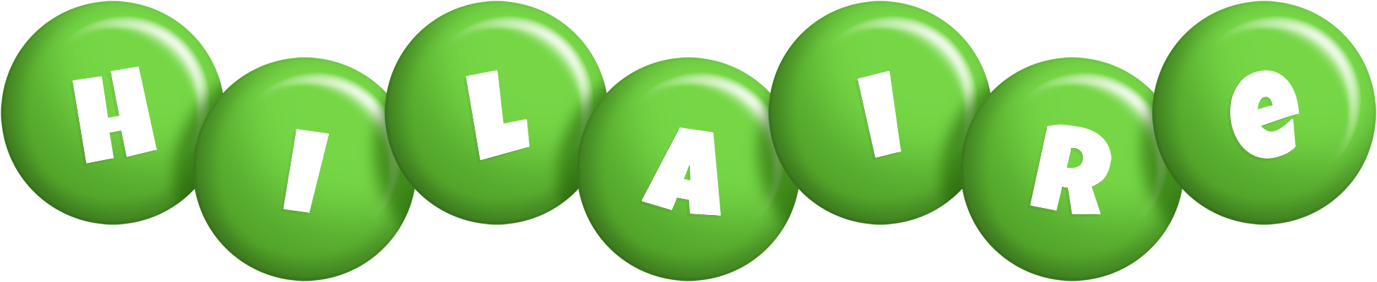 Hilaire candy-green logo