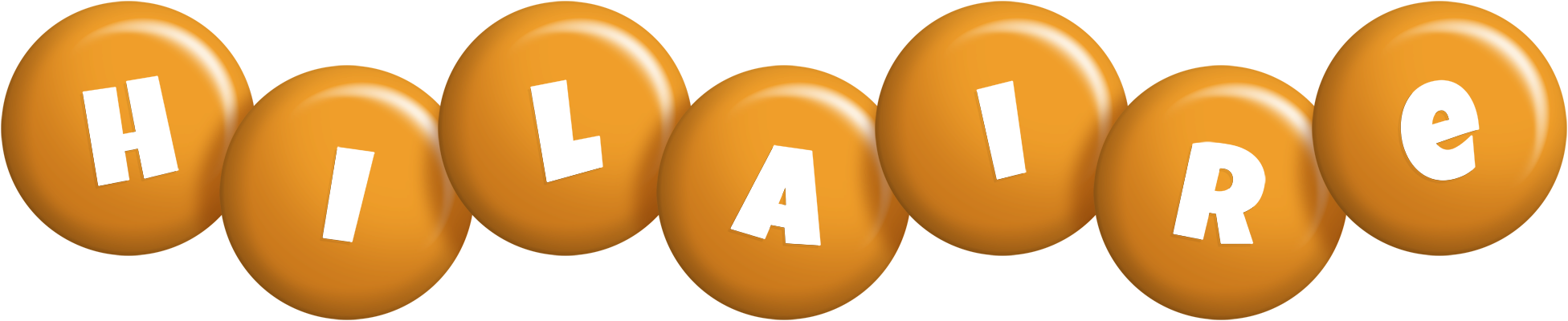 Hilaire candy-orange logo