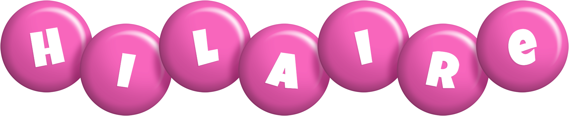 Hilaire candy-pink logo