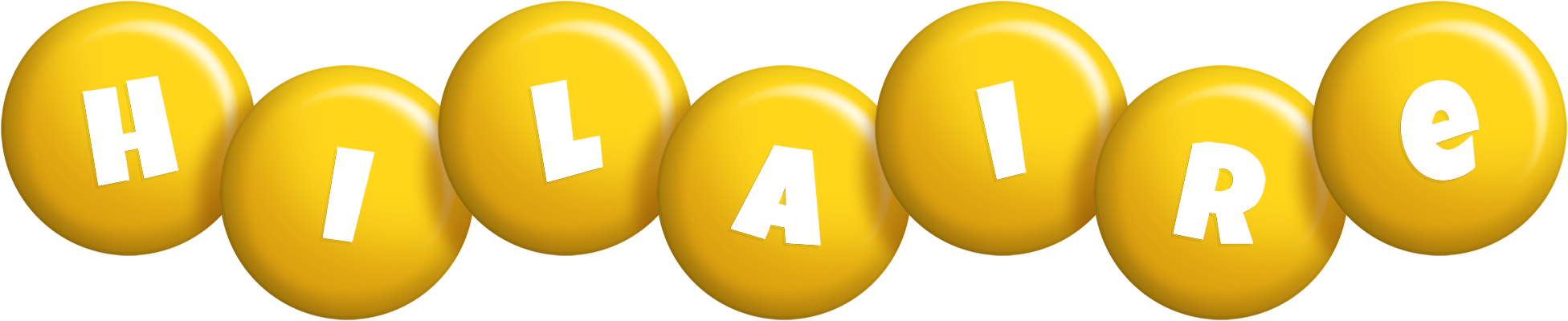 Hilaire candy-yellow logo