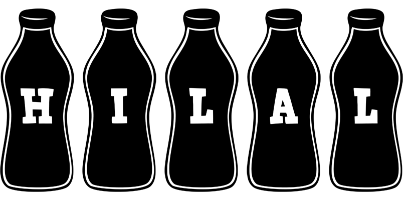 Hilal bottle logo