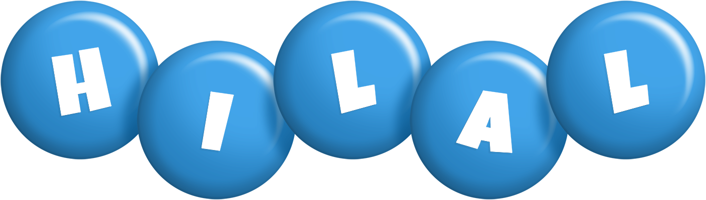 Hilal candy-blue logo