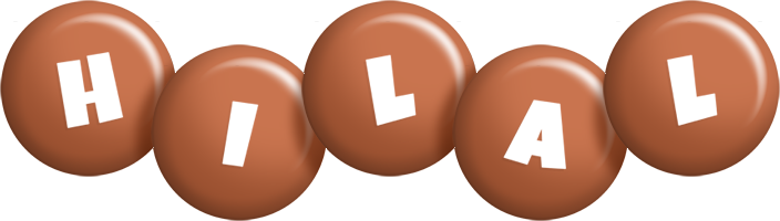 Hilal candy-brown logo