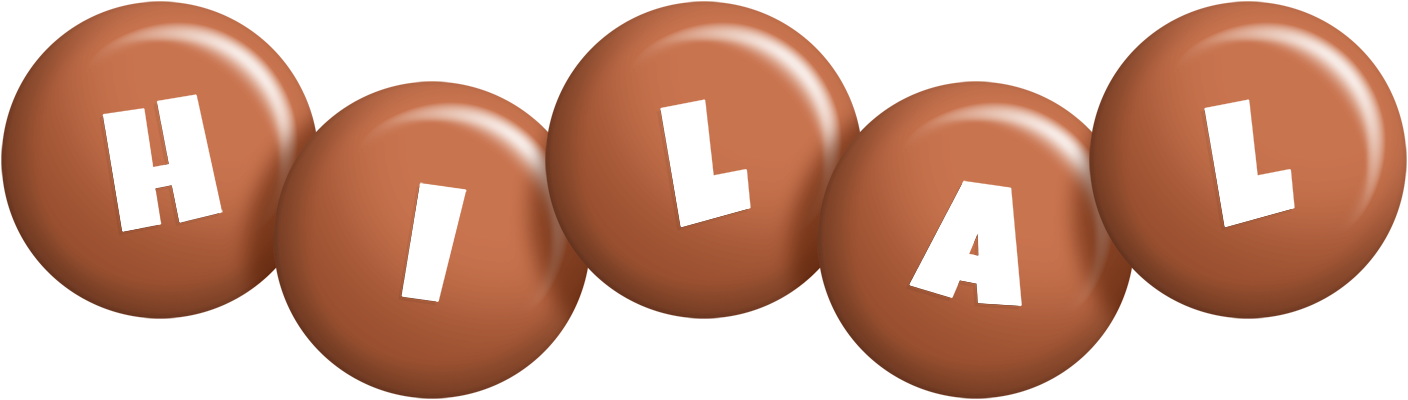 Hilal candy-brown logo