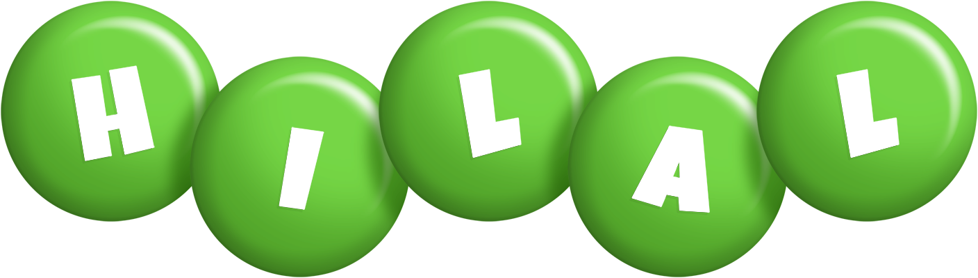 Hilal candy-green logo