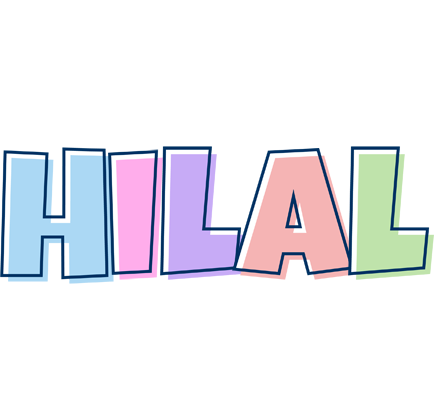 Hilal pastel logo