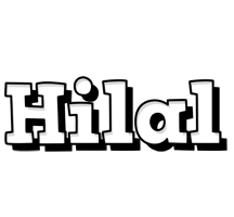 Hilal snowing logo