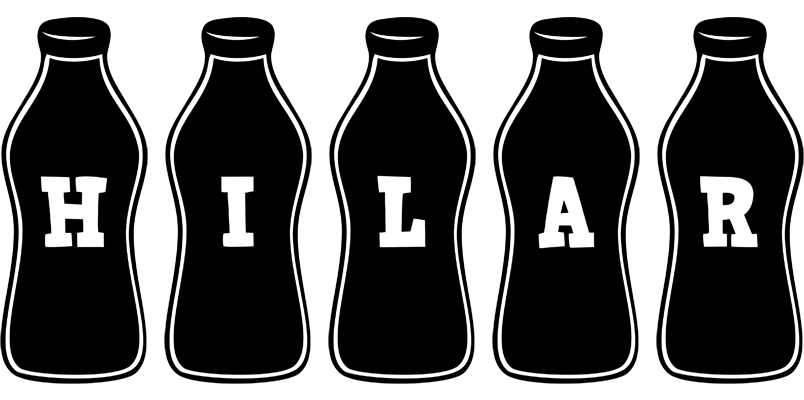 Hilar bottle logo