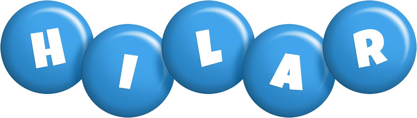 Hilar candy-blue logo