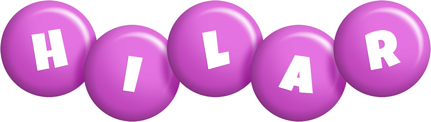 Hilar candy-purple logo