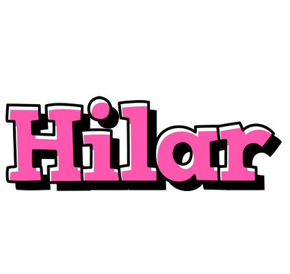 Hilar girlish logo