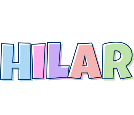 Hilar pastel logo