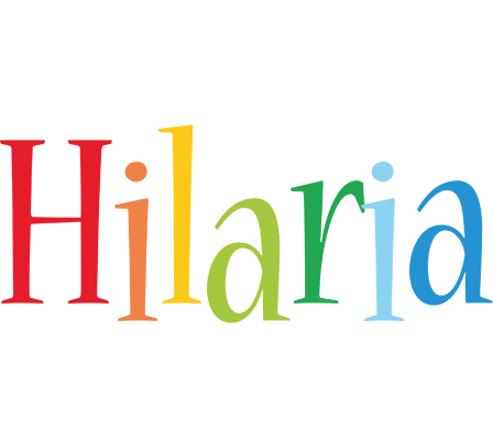 Hilaria birthday logo