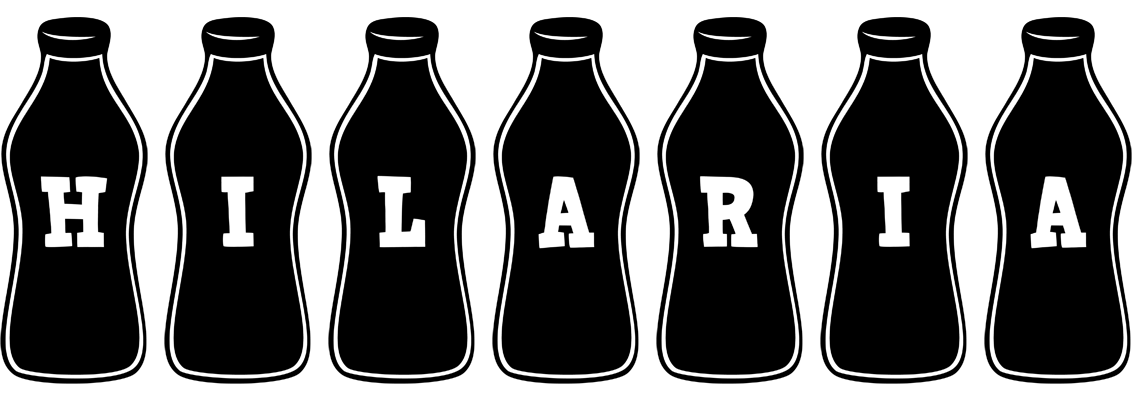 Hilaria bottle logo