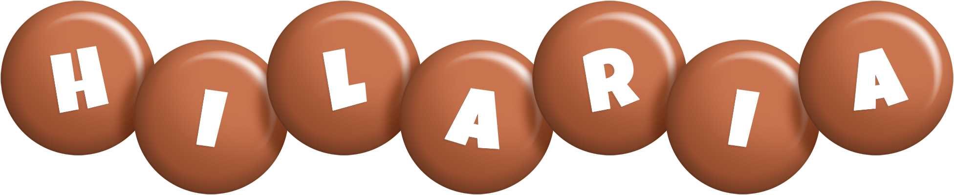 Hilaria candy-brown logo