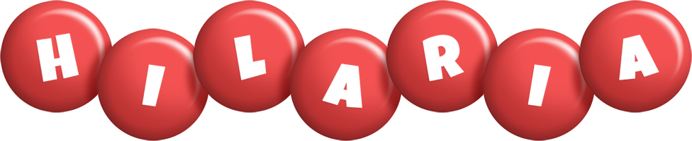 Hilaria candy-red logo