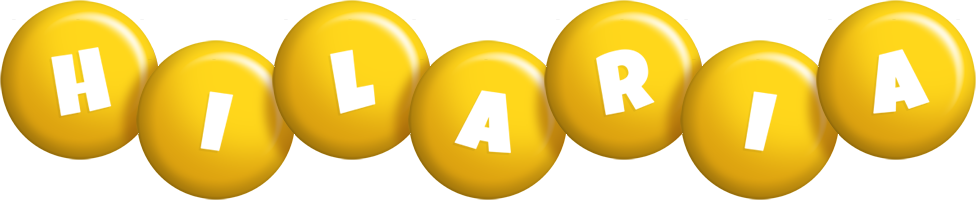 Hilaria candy-yellow logo