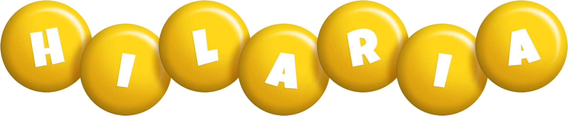 Hilaria candy-yellow logo