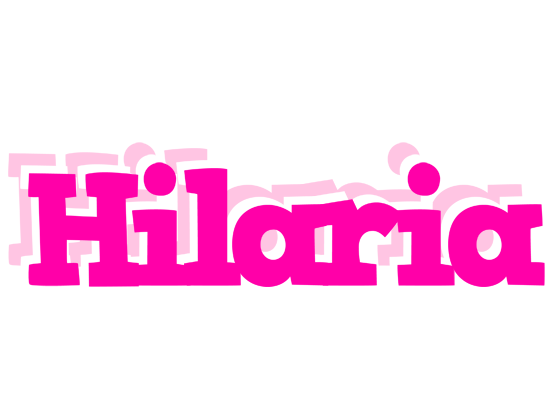 Hilaria dancing logo