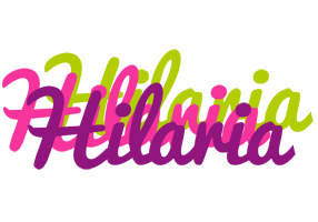 Hilaria flowers logo