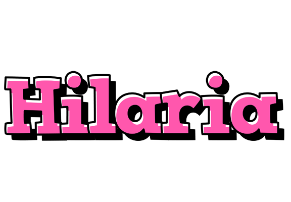 Hilaria girlish logo