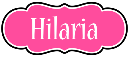 Hilaria invitation logo