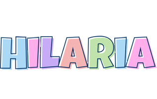 Hilaria pastel logo
