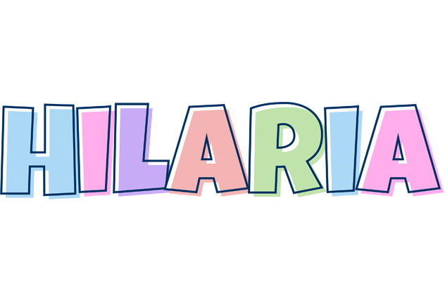 Hilaria pastel logo