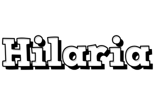 Hilaria snowing logo