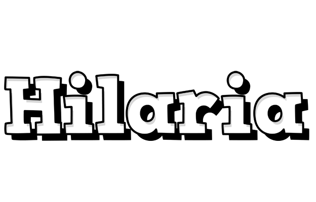 Hilaria snowing logo