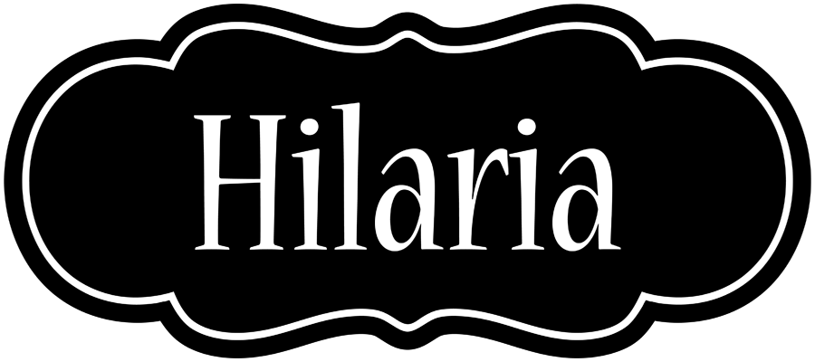 Hilaria welcome logo