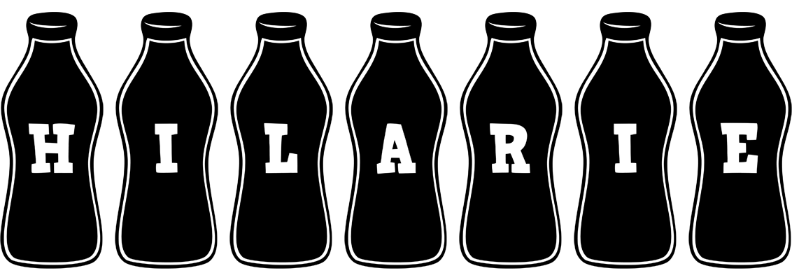 Hilarie bottle logo