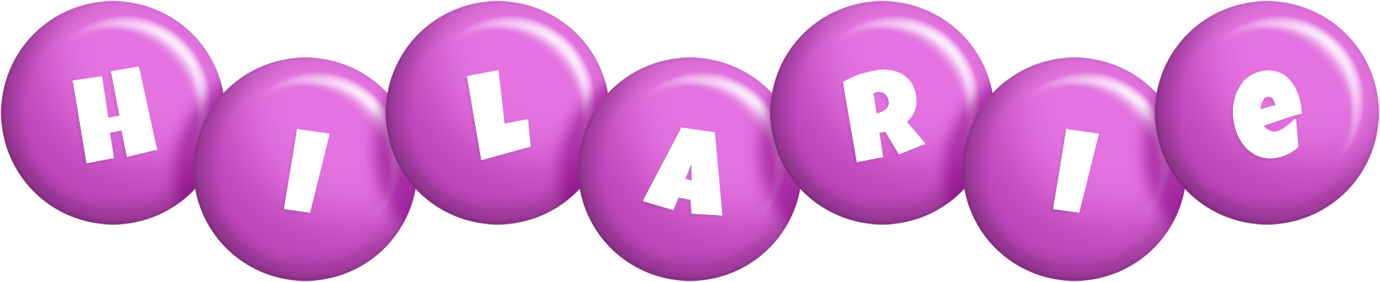 Hilarie candy-purple logo