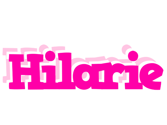 Hilarie dancing logo