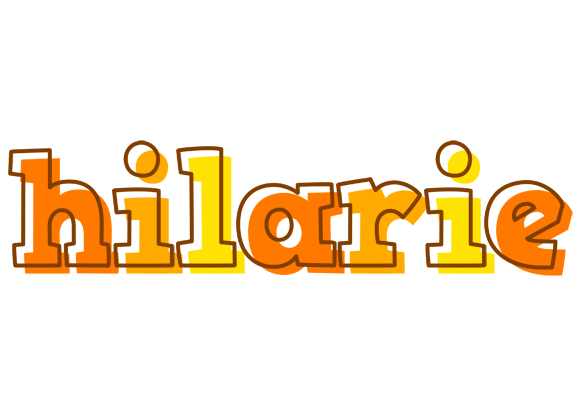 Hilarie desert logo