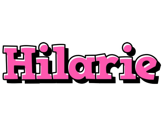Hilarie girlish logo