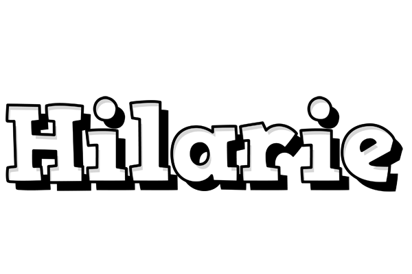 Hilarie snowing logo
