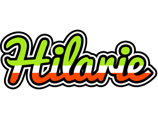 Hilarie superfun logo