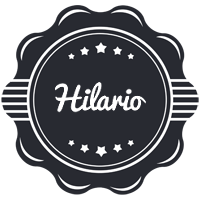 Hilario badge logo