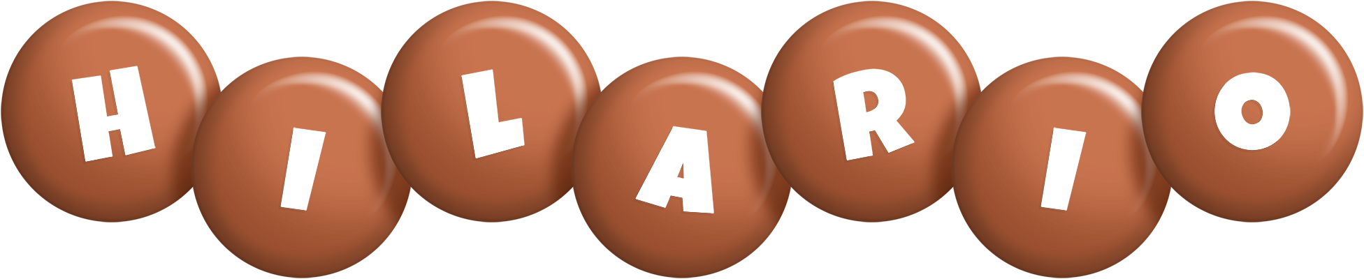 Hilario candy-brown logo