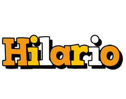 Hilario cartoon logo