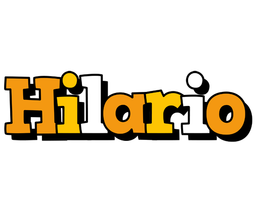 Hilario cartoon logo