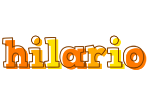 Hilario desert logo