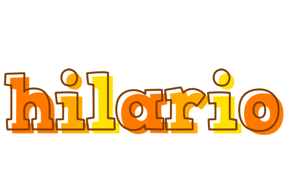 Hilario desert logo