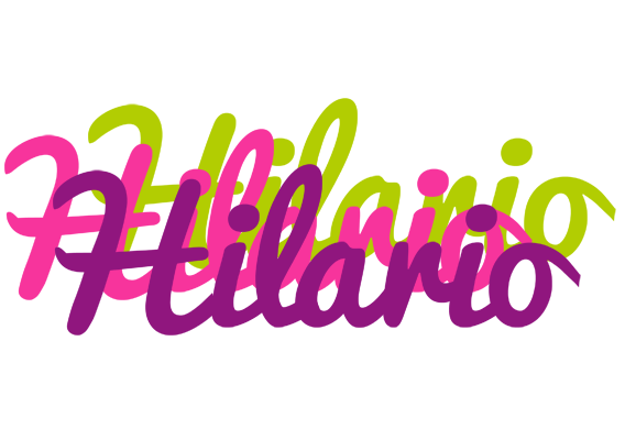 Hilario flowers logo