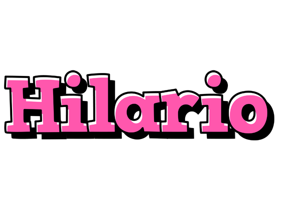 Hilario girlish logo