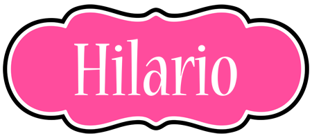 Hilario invitation logo