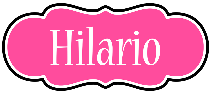 Hilario invitation logo